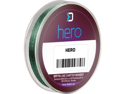 Delphin HERO 8 / zelená (Velikost 0,12mm 8,2kg   15m)