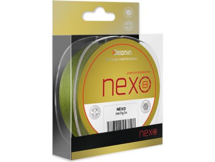 Delphin NEXO 8 zelená (Velikost 0,08mm 5,0kg 130m)