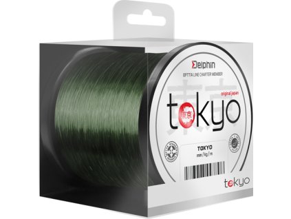 Monofil Delphin TOKYO zelený (Velikost 0,261mm 5,4kg 300m)