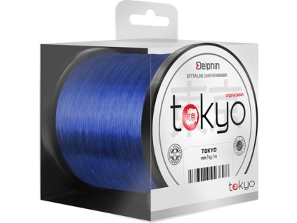 Monofil Delphin TOKYO modrý (Velikost 0,261mm 5,4kg 300m)