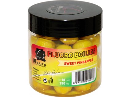 LK Baits Fluoro Boilies Sweet Pineapple