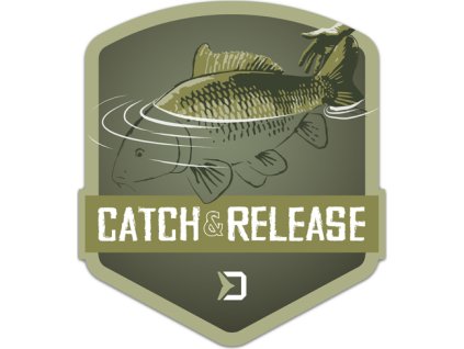 Nálepka Delphin CATCH and RELEASE