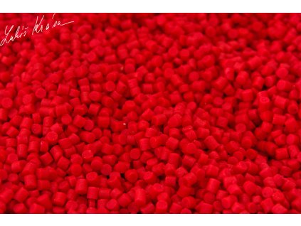 LK Baits Fluoro Pellets Wild Strawberry 1kg, 4mm