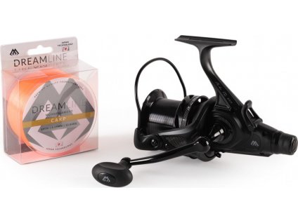 Naviják - M-KA FR 80 CARP (volnoběh) + Gratis Vlasec Dreamline 600m 0.35mm