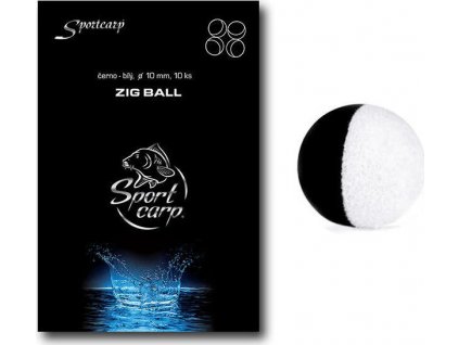 penove nastrahy sportcarp zig ball black white z1