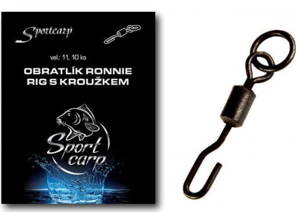 Sportcarp obratlíky Ronnie Rig s kroužkem vel. 11