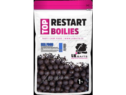 LK Baits Top ReStart Boilies Sea Food 18 mm, 250g