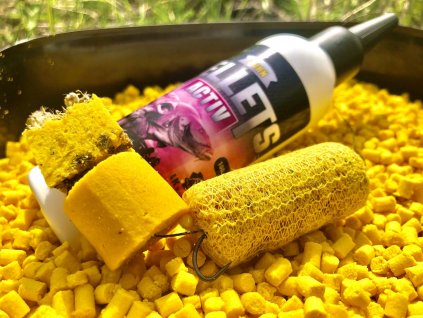 LK Baits kukuřičné pelety Corn Pellets 1kg, 12mm