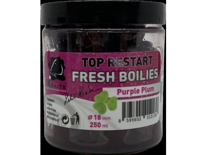 LK Baits Fresh Boilie TopRestart Purple Plum 18mm 250ml