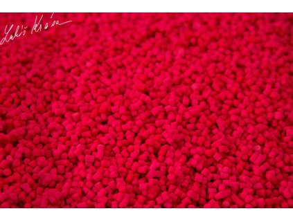 LK Baits Fluoro Pellets Wild Strawberry 1kg, 2mm