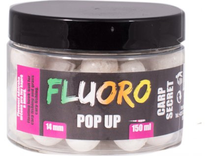 LK Baits Pop Up Fluoro Boilies Carp Secret 14mm 150ml