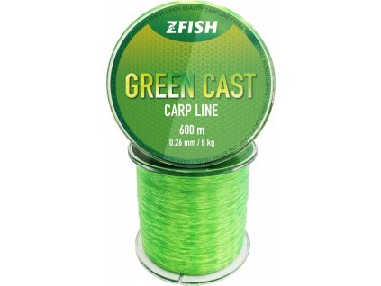 ZFISH Vlasec Green Cast Carp Line 600m