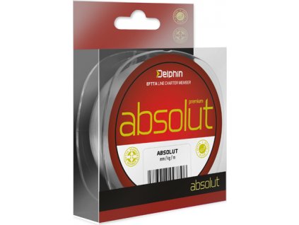 Delphin ABSOLUT transparentní (Velikost 0,10mm 2,3lbs, Varianta FIN ABSOLUT transparentní 5000m)