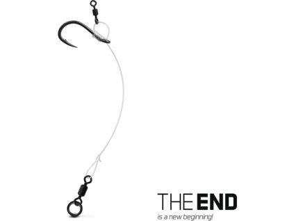 Návazec Delphin THE END CHOD Rig 4ks (Velikost 6cm / 0.45mm/#6)