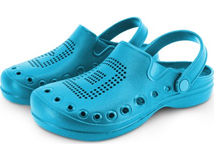 Pantofle Delphin OCTO / azurově modré (Velikost 37)