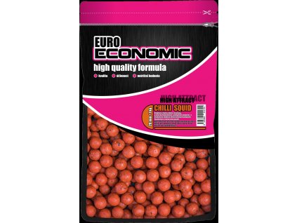 LK Baits Euro Economic Boilies Chilli Squid 1kg, 20mm