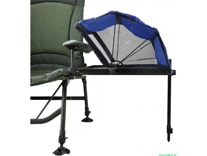Boční stolek se sluneční clonou - 65x45 cm