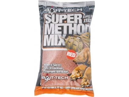 Bait-Tech krmítková směs Super Method Mix Red 2 kg