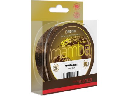Delphin MAMBA Feeder / Bronz (Velikost 0,16mm 2,5kg 200m)