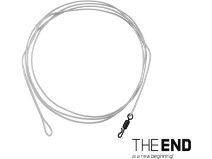 Návazec Delphin THE END FLRcarbon Leader / 1ks (Velikost 100 cm / 30lbs)