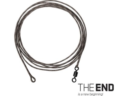 Návazec THE END Leadcore + swivel / 3ks