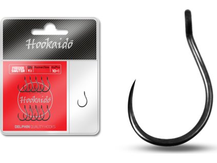 Háček Delphin HKD Feeder SMUTER ring / 10+1ks (Velikost TEFCON/10)