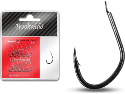 Háček Delphin HKD ISEAMA / 10+1ks (Velikost BN/1)