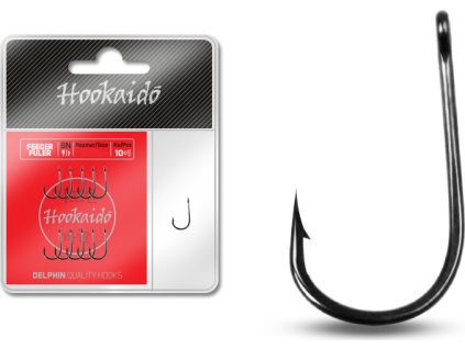 Háčik Delphin HKD Feeder FULER ring / 10+1ks (Velikost BN/6)