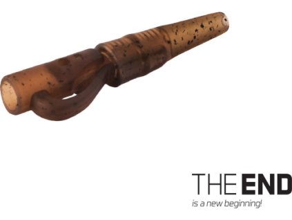 Závěsný PIN klip s gumičkou THE END / 10ks