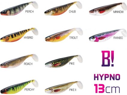 Umělá nástraha BOMB! HYPNO / 2ks (Velikost 13cm/3D PERCH, Varianta Umělá nástraha BOMB! HYPNO / 2ks)