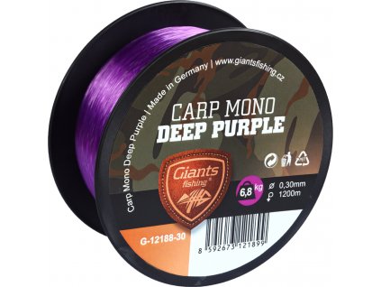 Giants fishing Vlasec Carp Mono Deep Purple|1200m/0,30mm