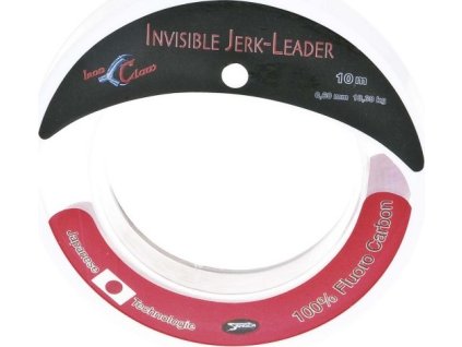 Iron Claw fluorocarbon Invisible Jerk Leader 0,70 mm 10 m