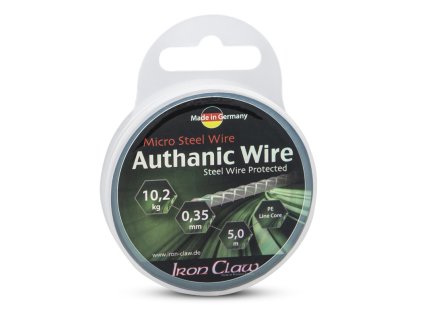Iron Claw návazcové lanko Authanic Wire 0,45 mm 10 m