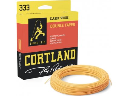 Cortland muškařská šnůra 333 Classic Floating Double Mango Orange|DT4F 90ft