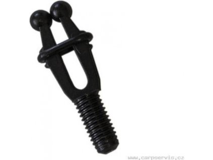 Kuličkový klip vypínací - 2 ks/4 mm