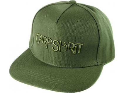 Carp Spirit kšiltovka Flat Peak Cap Green