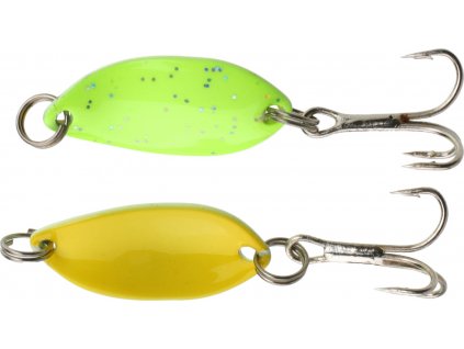 TŘPYTKA - TROUT CAMPIONE MINI 2.2cm/1.4g - FLUO ZELENÁ /ŽLUTÁ - 1 ks