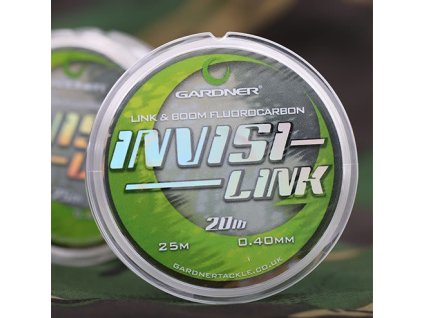 Gardner Fluorocarbonový vlasec Invisi-Link 25m|0,40mm/20lb