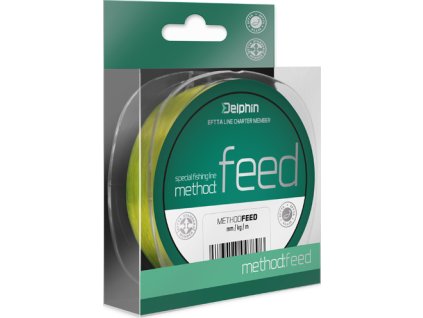 Delphin METHOD FEED žlutá (Velikost 0,14mm 1,8kg 150m, Varianta Delphin METHOD FEED žlutá)