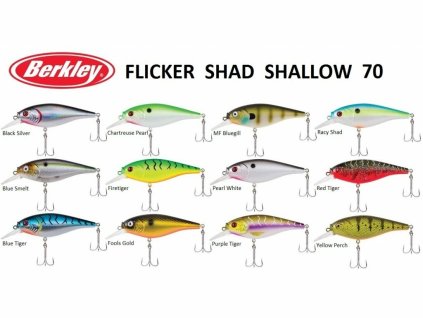 Wobler Berkley Flicker Shad 7 Shallow