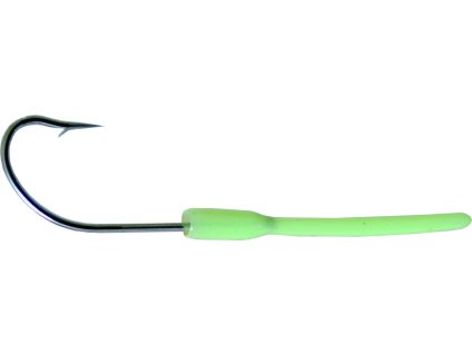 ICE fish Převlek na háčky - fluo (rozměry převleku M - 4x1,3x50 mm)