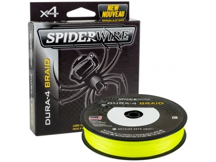 Šňůra SPIDERWIRE Dura 4 Yellow 150m