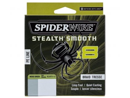 Šňůra SPIDERWIRE Stealth Smooth 8 Green150m