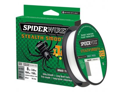 Šňůra SPIDERWIRE Stealth Smooth 12 White 150m