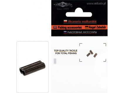 Trubičky - krimpovací CRIMP SLEEVE - Dvojité 0.9mm - 20ks