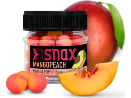Nástraha D SNAX POP 8mm/20g (Varianta Nástraha D SNAX POP 8mm/20g, Velikost Mango-Broskev)