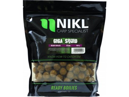 Nikl Hotové Boilies Giga Squid (Varianta Nikl Ready boilie Giga Squid 30mm, 900g)