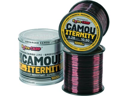 Extra Carp Vlasec ITERNITY Camou 1000m (Průměr 0,28 mm)