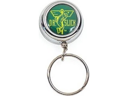 Dr. Slick Co. Jojo Clip-On-Reel 0 Ring, stříbrné