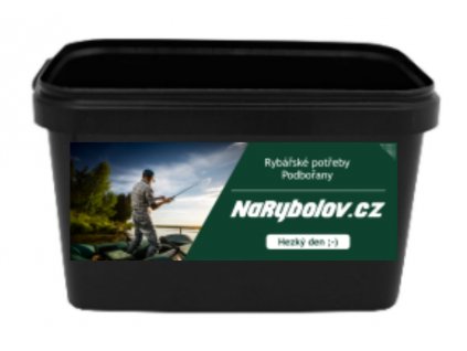 Kbelík obdélníkový 2,4l s víkem